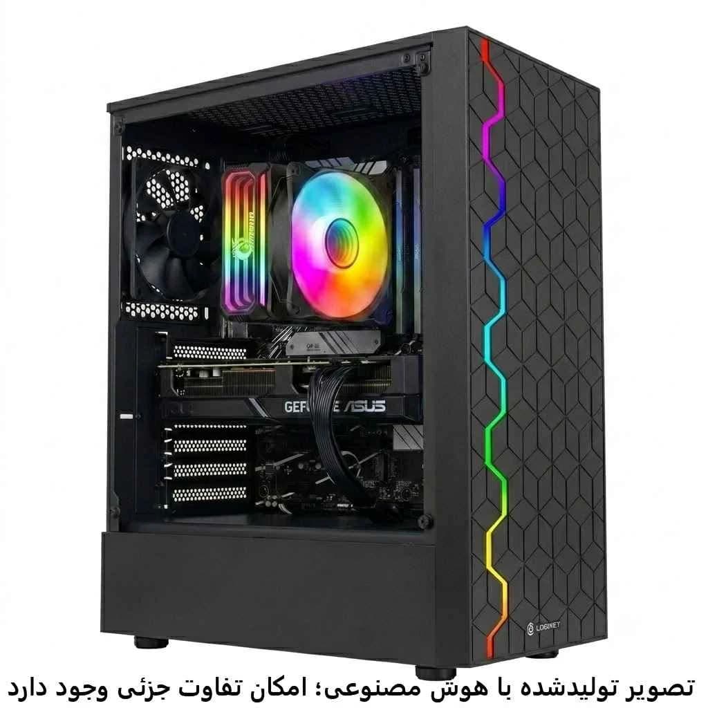 کیس گیمینگ اقتصادی B760Plus D5- 14400F- 32GB DDR5- 1tb m.2 SSD- 5060 8GB کد G019-1 — تصویر ۶