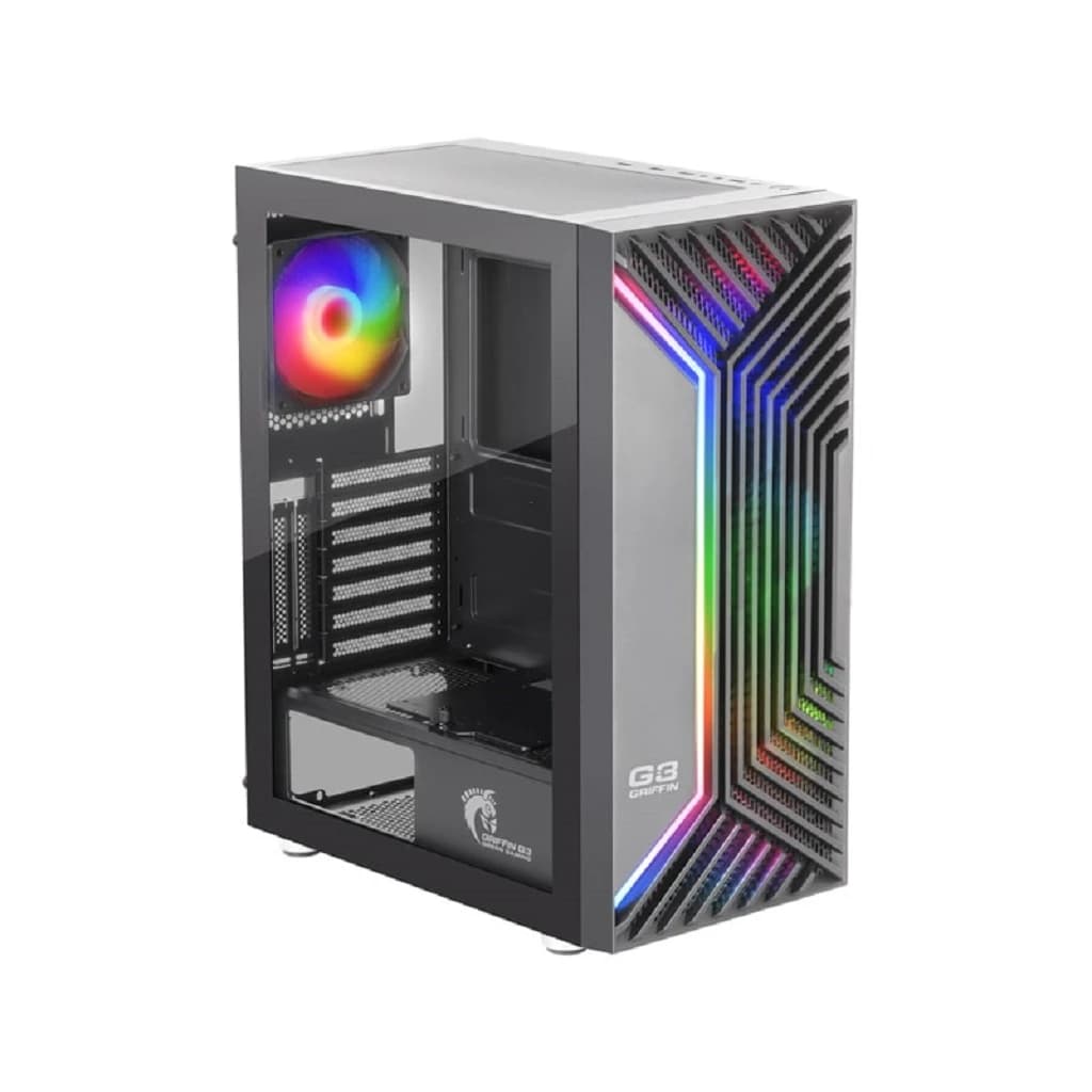 کیس گیمینگ اقتصادی H610 wifi- 12400f- 16gb DDR4- 500GB m.2- 4060 Ti Dual کد G007-1 — تصویر ۲
