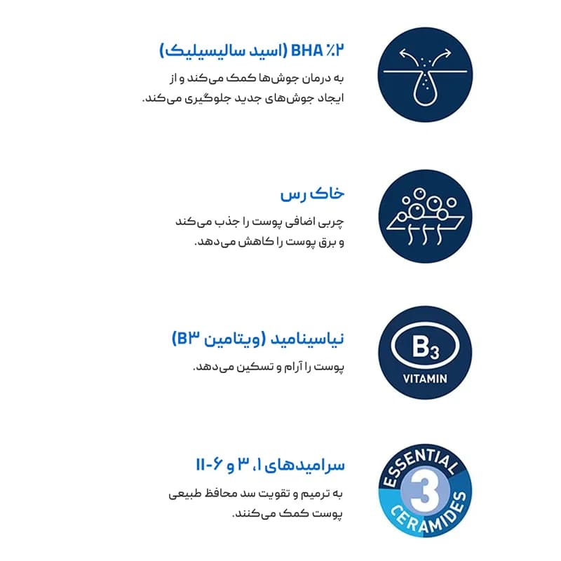 ژل شوینده سراوی پوست چرب و جوشدار سراوی CeraVe — تصویر ۴
