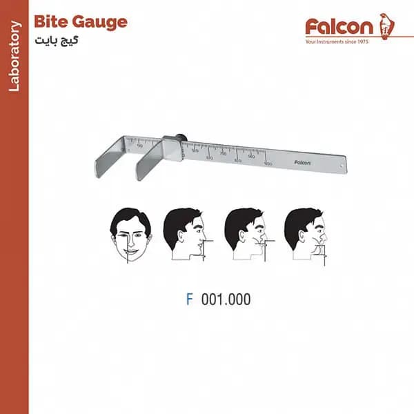 گیج بایت فالکن Falcon bite gauge — تصویر ۲