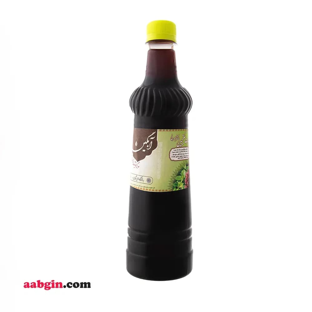 شربت سکنجبین با شکر سرخ
