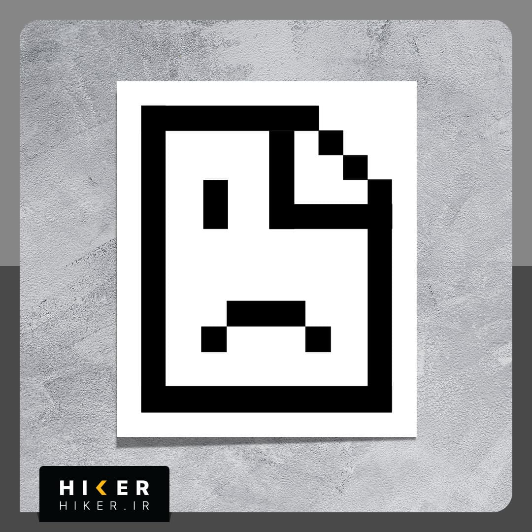 استیکر ۰۵۸۷ (8bit happy face)