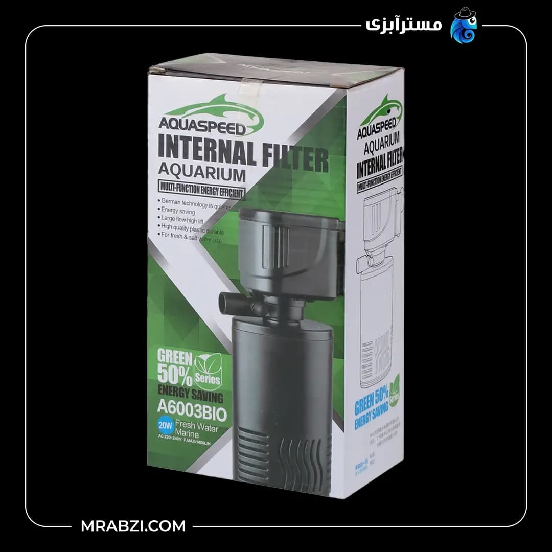 فیلتر داخلی آکواریوم آکوا مدل A6003BIO