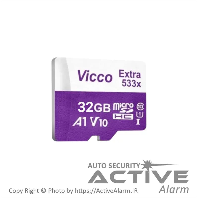 کارت حافظه microSDHC ویکومن 32 گیگابایت کلاس 10 مدل 533x Extra سرعت 80MBs