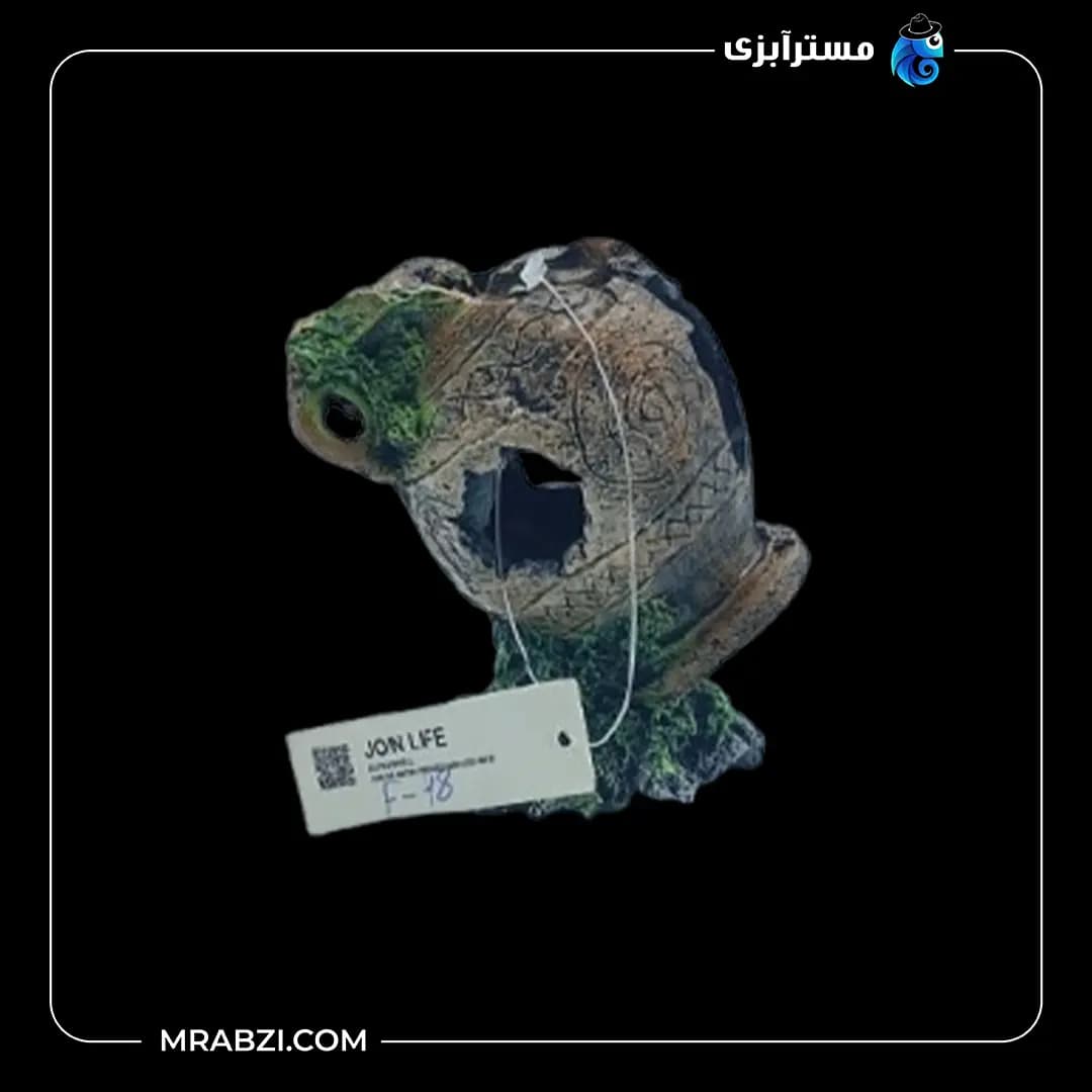 دکور آکواریوم طرح کوزه سفالی مدل F-48