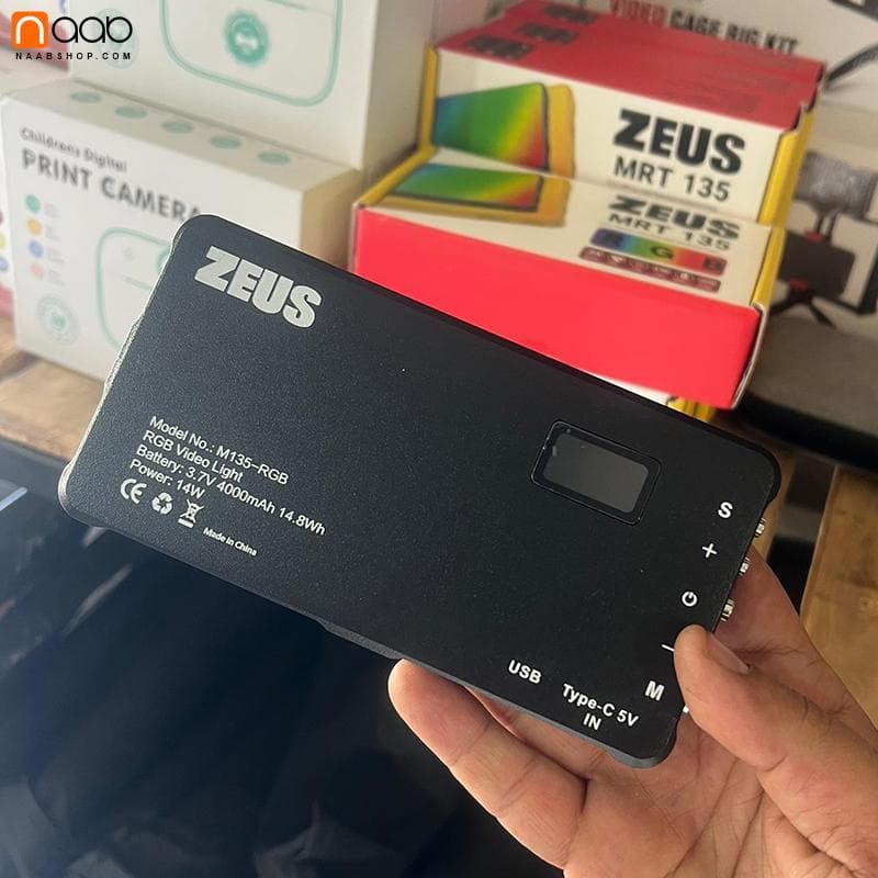 پنل نور ثابت RGB زئوس ZEUS M135 RGB — تصویر ۵