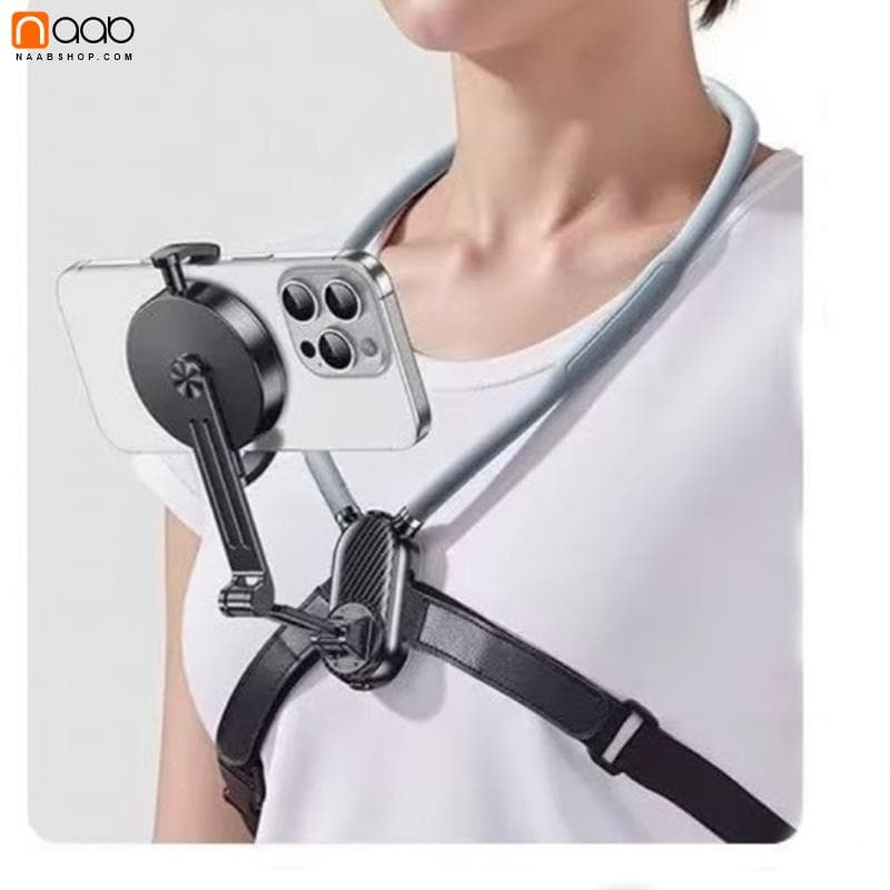 هولدر گردنی موبایل و دوربین ورزشی cellphone new camera neck braacket