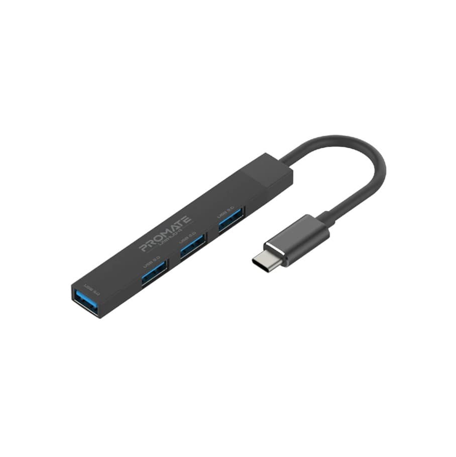 هاب چهار پورت USB-C پرومیت مدل LiteHub-4 — تصویر ۲
