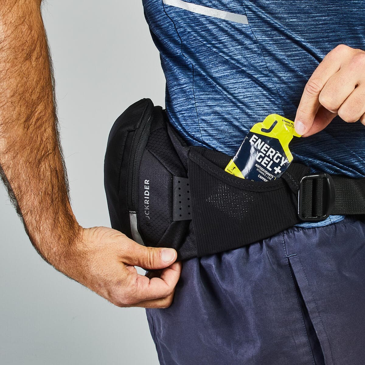 کیف کمری دوچرخه کوهستان ROCKRIDER- – مشکی – Feel — تصویر ۶