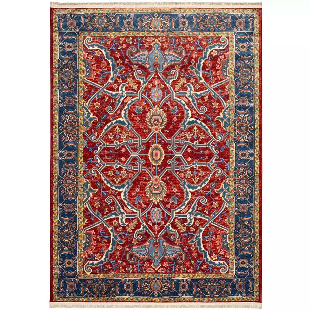 فرش سنتی کد 900410 زرشکی 1000 شانه — تصویر ۲