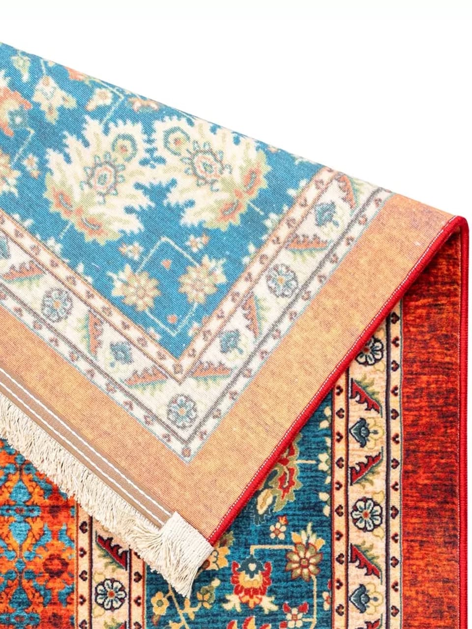فرش سنتی کد 25CS0150 قرمز 1000 شانه — تصویر ۶