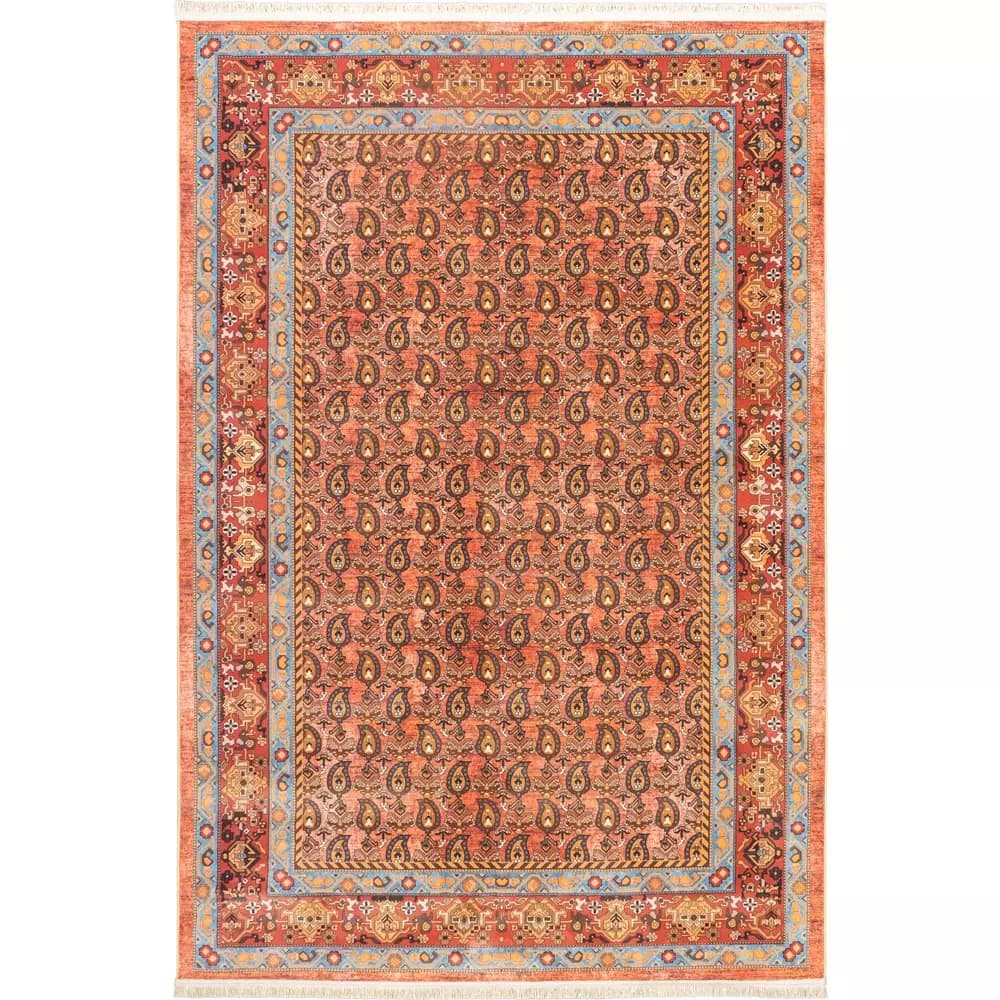 فرش سنتی کد 25CS0160 عنابی 1000 شانه