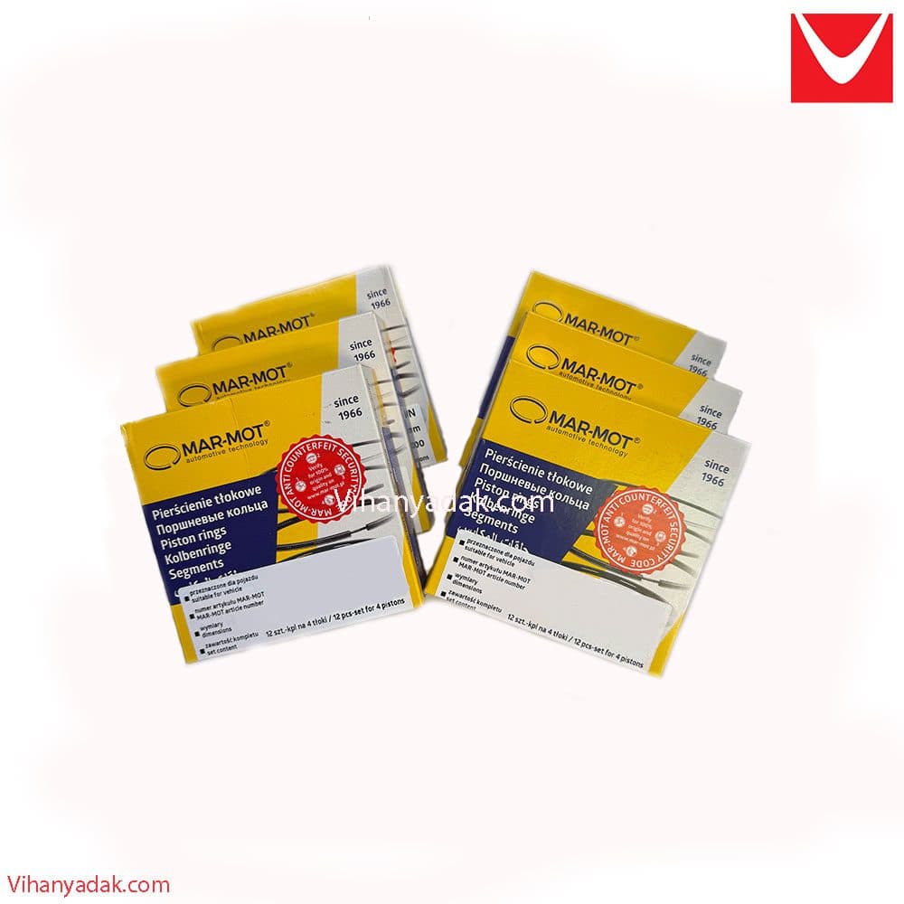 رینگ پیستون پیکان تعمیر دوم (075) مارموت (MARMOT) — تصویر ۳