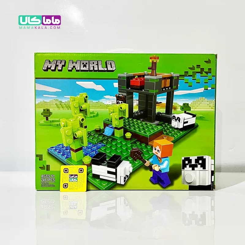 اسباب بازی لگو ماینکرافت سری My World مجموعه 245 قطعهای — تصویر ۳