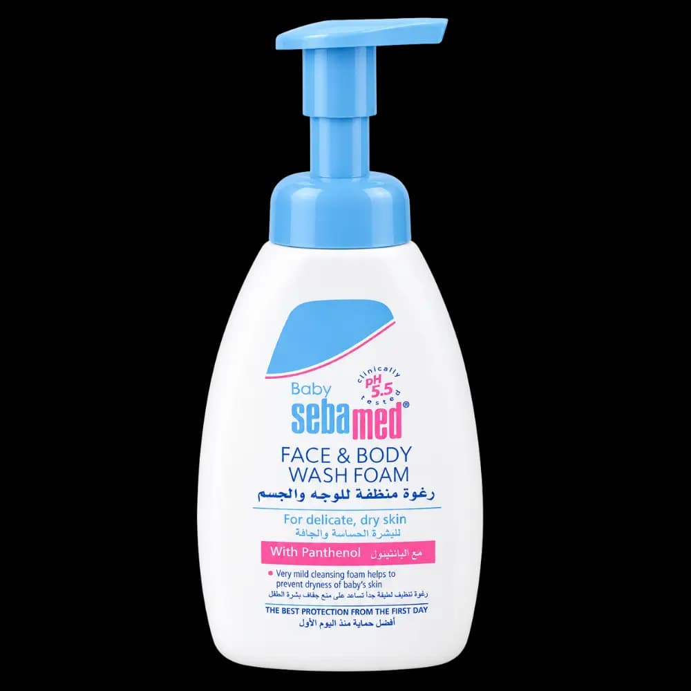 شامپو سر و بدن 400 میل سبامد Sebamed