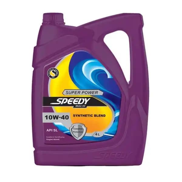 روغن موتور سوپر پاور اسپیدی ویژه اسپشیال 4 لیتری SL 10W40 اصل