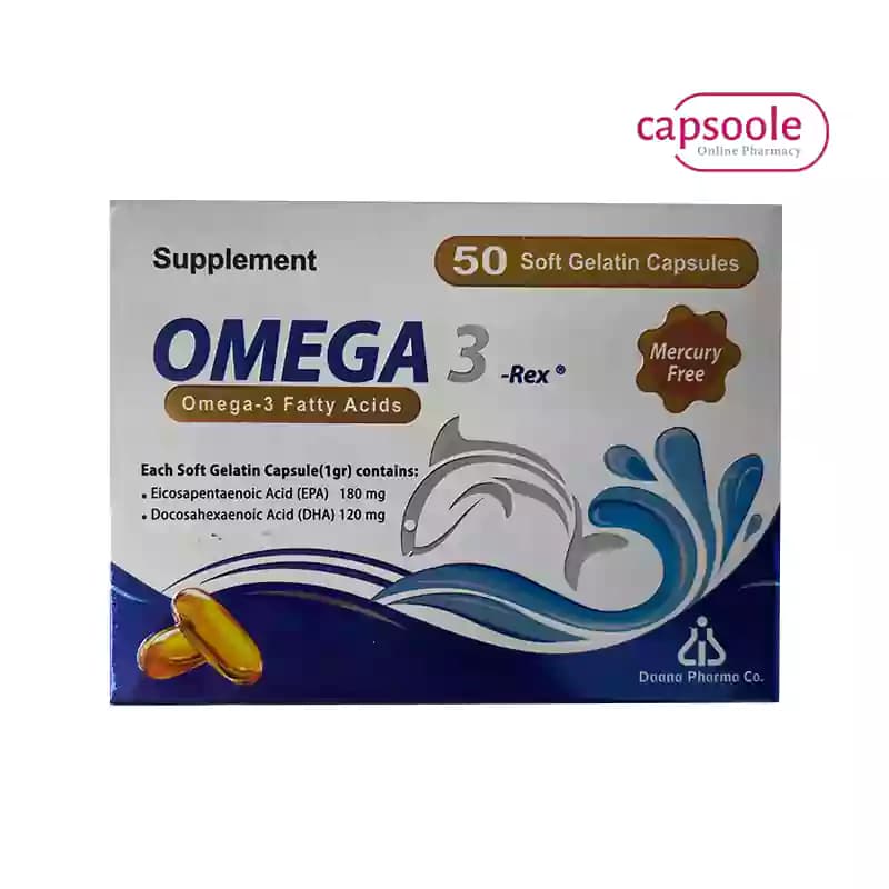 کپسول امگا 3 رکس دانا — تصویر ۴