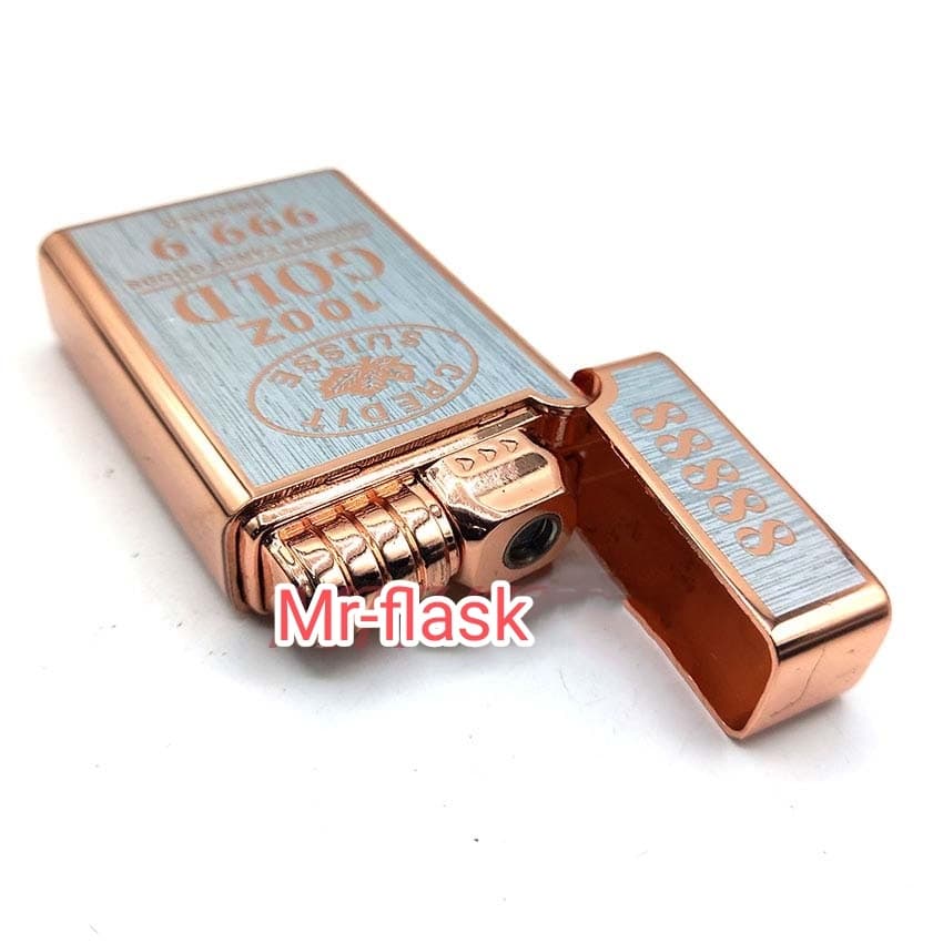 فندک گازی اتمی طرح gold۱۰۰z مسی