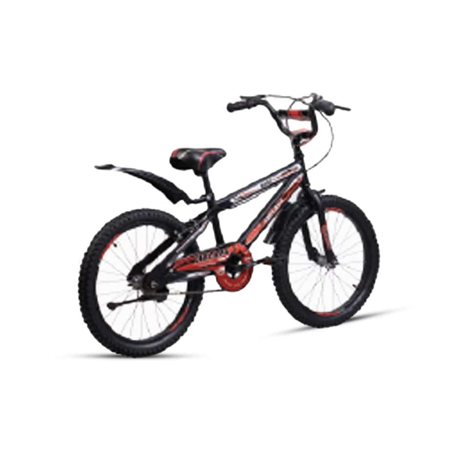 دوچرخه چیاوا مدل دنیز سایز طوقه 20 اینچ رنگ مشکی قرمز کد 11679 — تصویر ۲