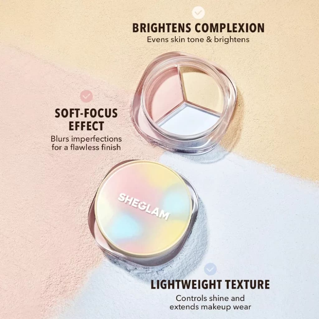 پودر فیکس 3 در 1 SHEHLAM مدل radiance ring — تصویر ۳