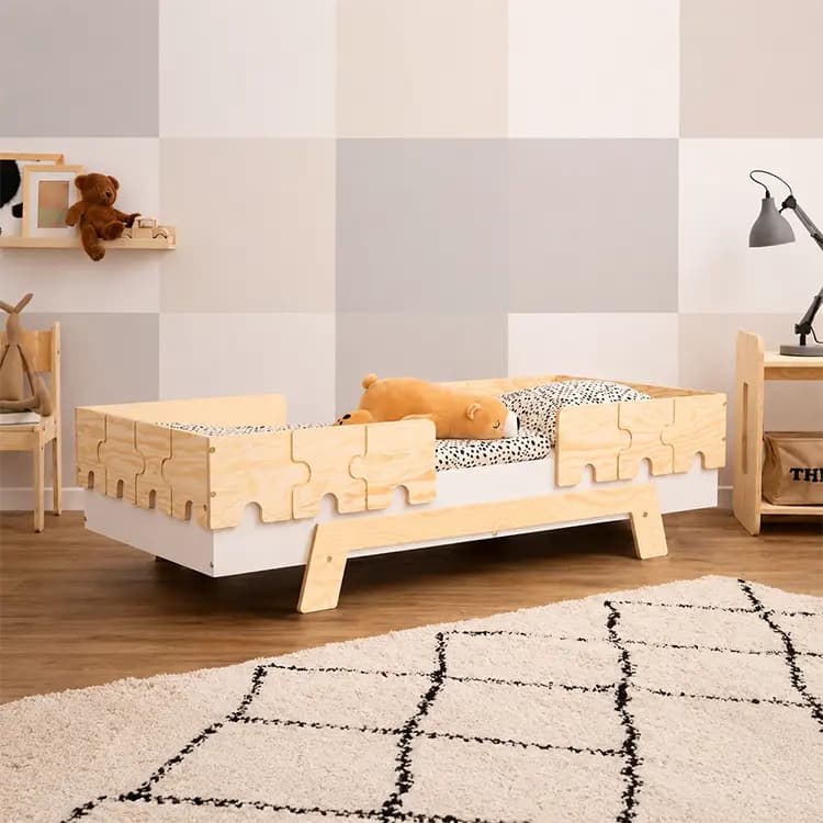 تخت خواب کودک لاریکس هوم مدل ارغوان