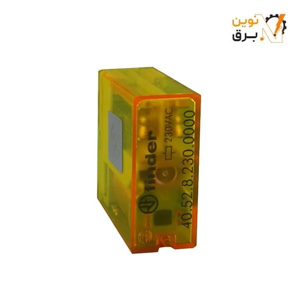 رله شیشه ای دو کنتاکت 10 آمپر 24 ولت DC فیندر سری 405290240000