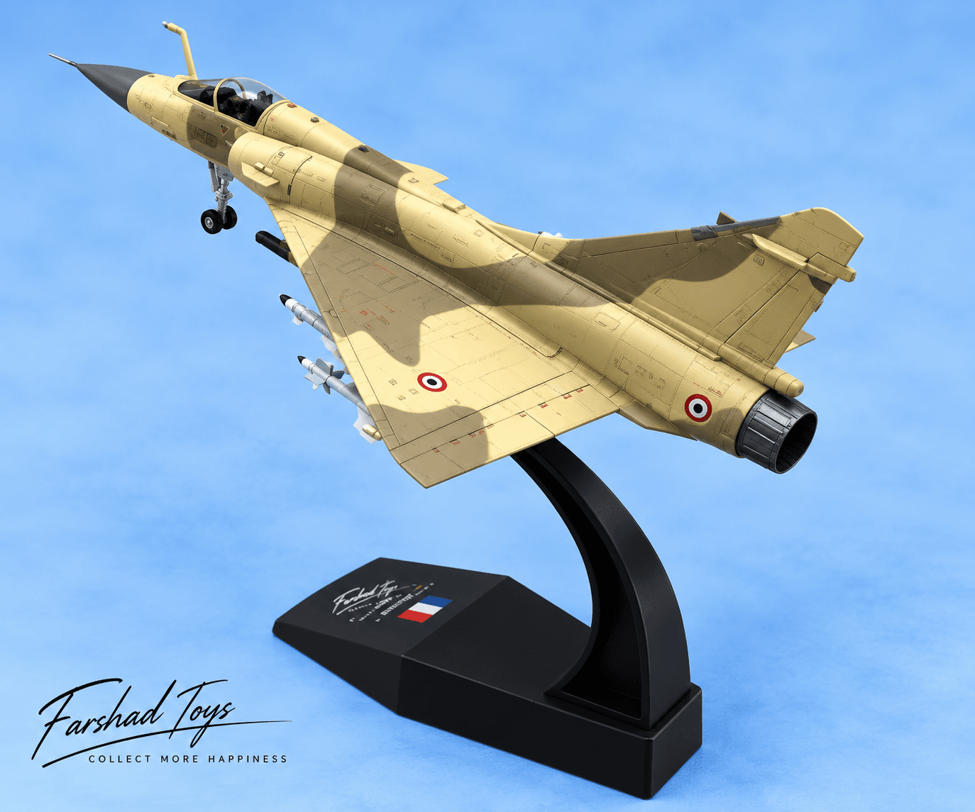 ماکت فلزی جنگنده Dassault Mirage 2000C Desert Storm مقیاس 1:100