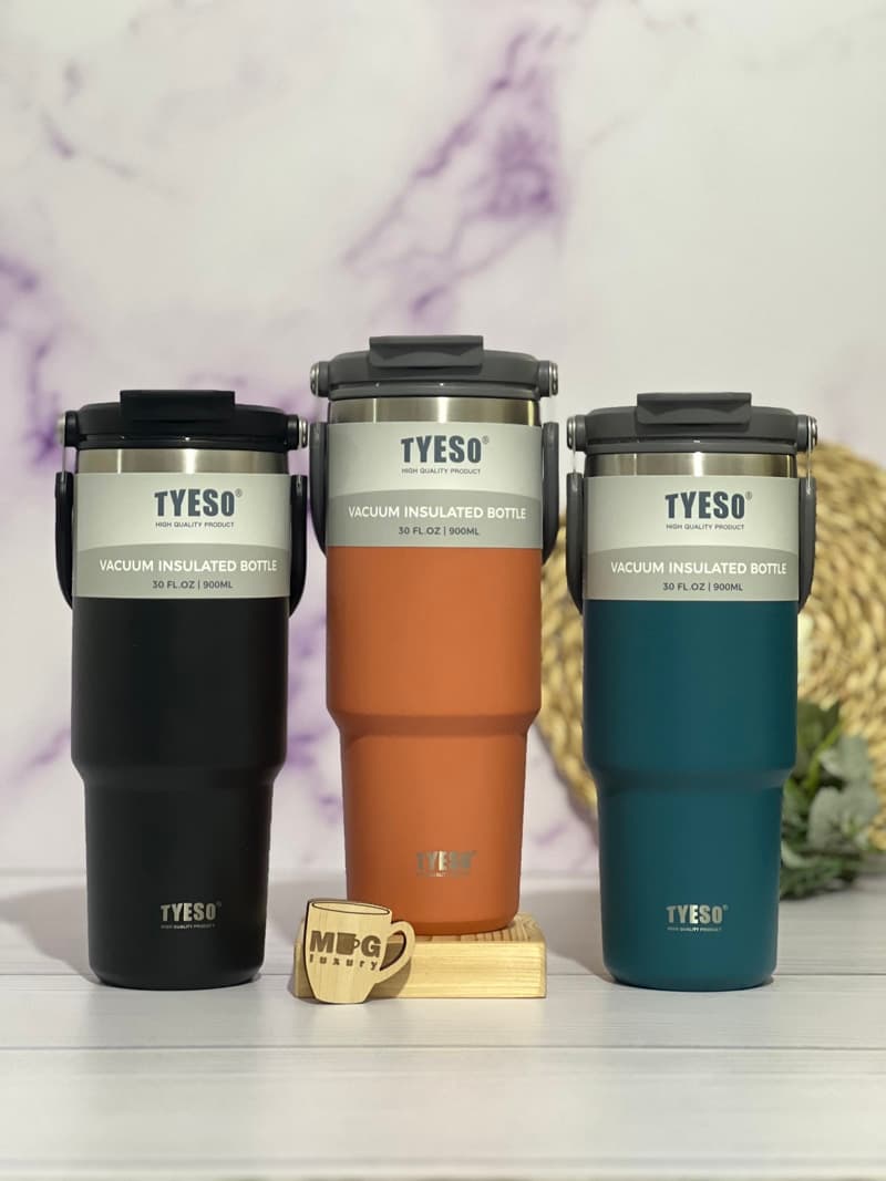 تراول ماگ TYESO سطلی دوحالته 900 میل استیل 304