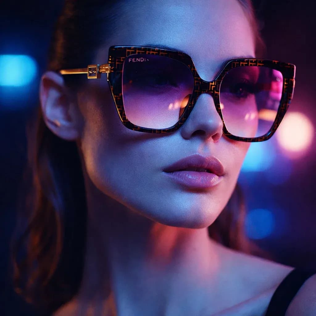 عینک شب فندی 005<br><span>Fendi FOL005</span> — تصویر ۳