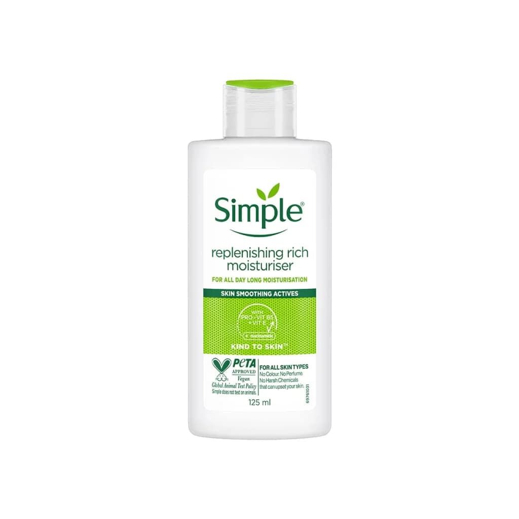 آبرسان و مرطوب کننده سیمپل مدل ریچ Replenishing rich moisturiser Simple