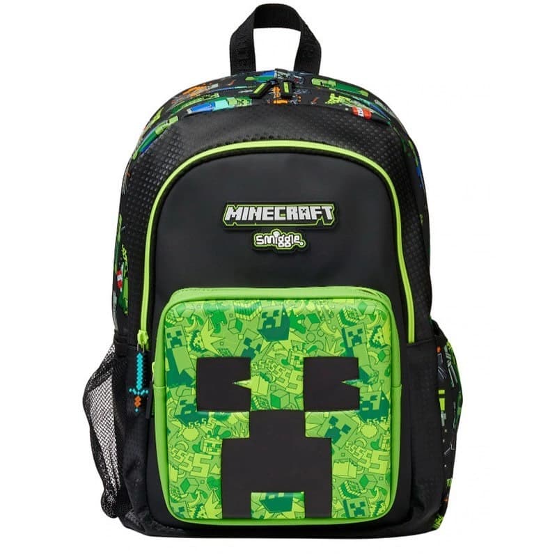 کوله پشتی طرح ماینکرافت اورجینال برند SMIGGLE وارداتی — تصویر ۱۱