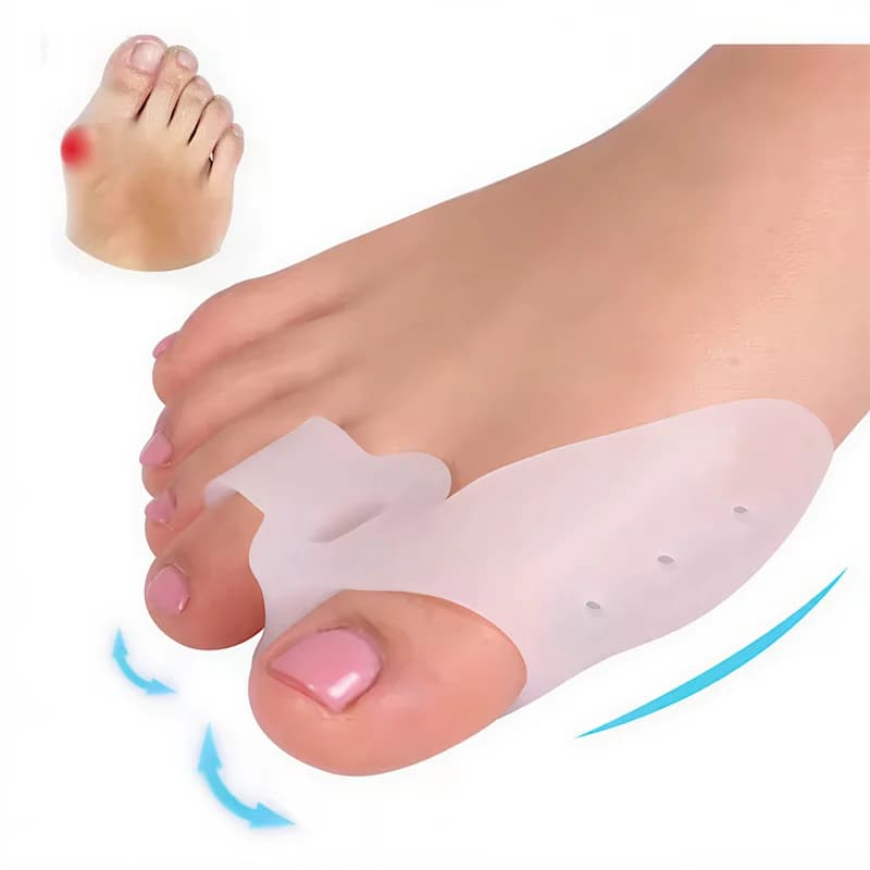 پد سیلیکونی اصلاح انحراف شصت پا بسته 2 عددی کدN640 — تصویر ۴
