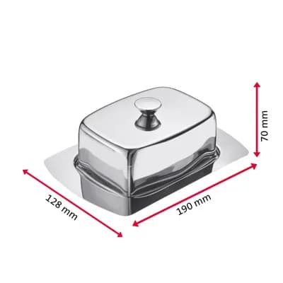 ظرف کره استیل Butter Dish Stainless Steel وست مارک — تصویر ۷