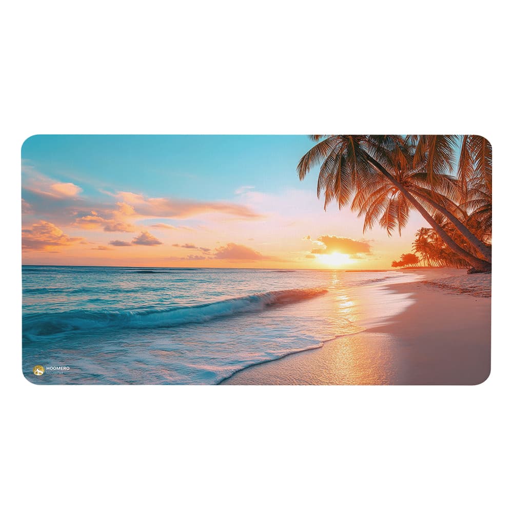 دسک پد هومرو مدل MX2624 طرح غروب دریا و ساحل سایز 40×75 سانتیمتر