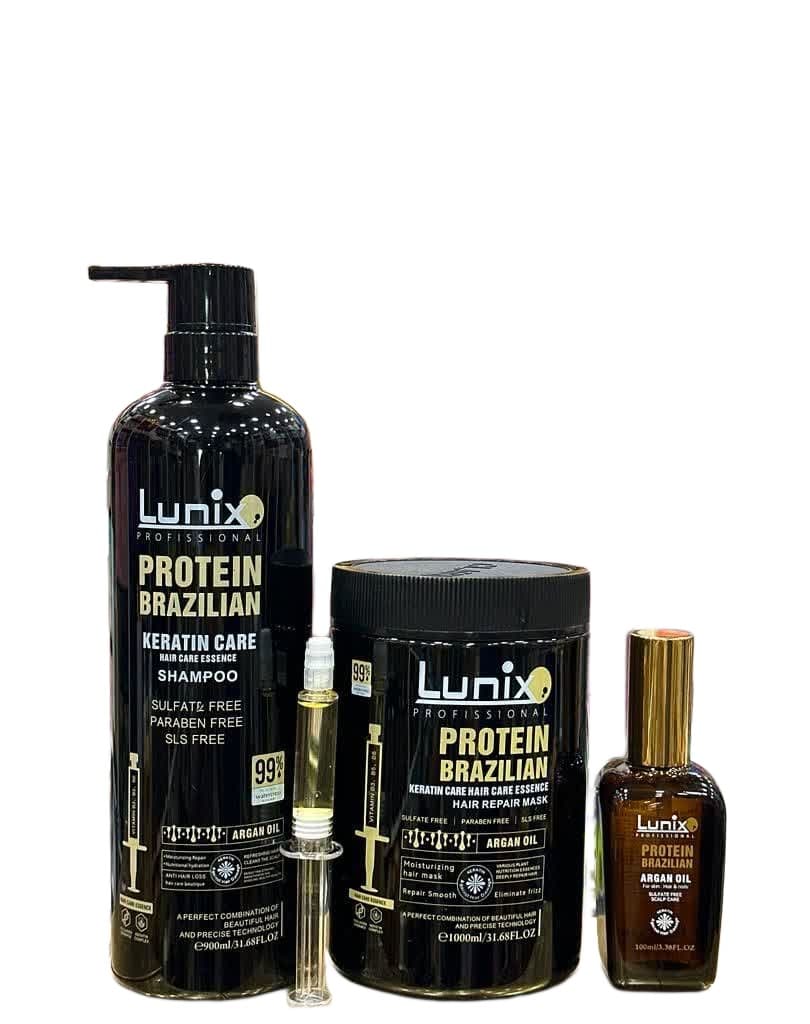 پک شامپو و ماسک وروغن لونیکسSHAMPO MASK OiL Lunix