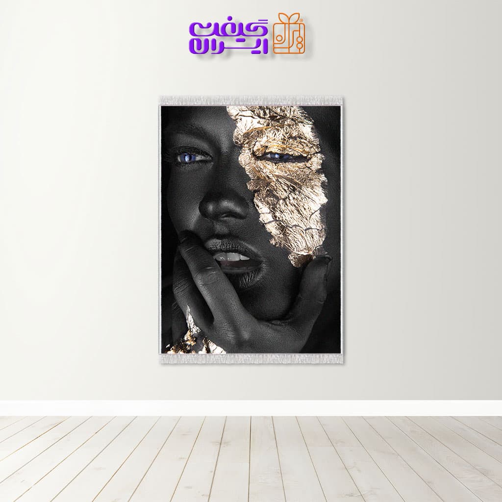 تابلو فرش چاپی مدرن کد 6066