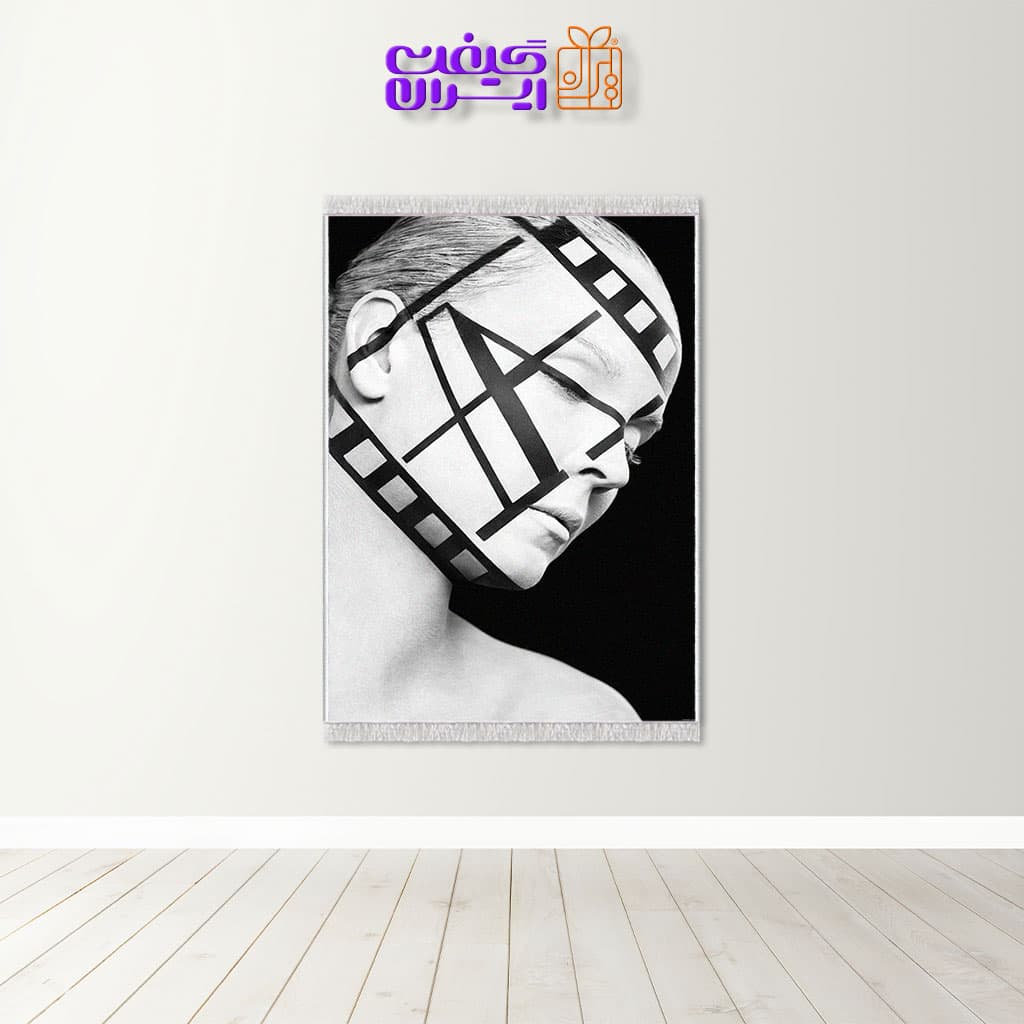 تابلو فرش چاپی مدرن کد 6056