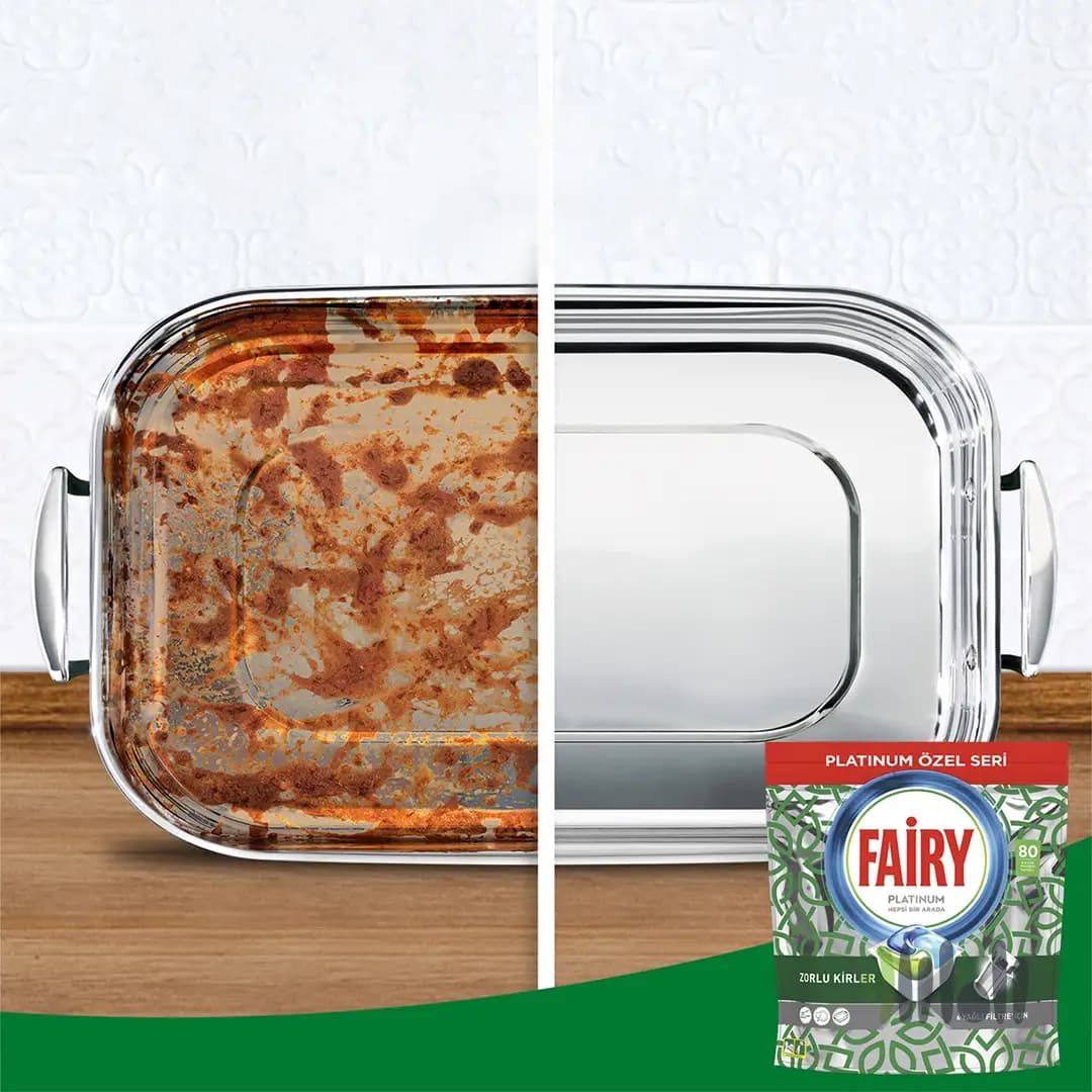 قرص ماشین ظرفشویی 80 عددی FAIRY PLATINUM — تصویر ۵
