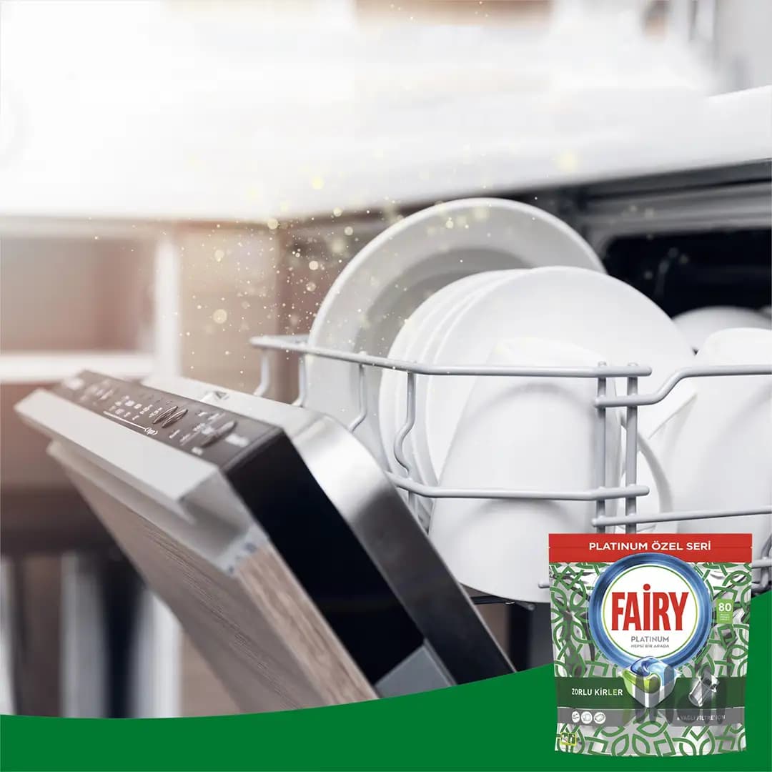 قرص ماشین ظرفشویی 80 عددی FAIRY PLATINUM — تصویر ۳