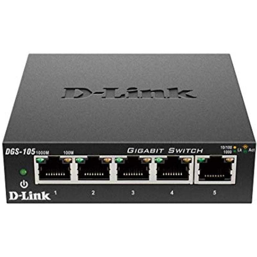 سوئیچ دی-لینک مدل DGS-105 ظرفیت ۵ پورت گیگابیت — تصویر ۵