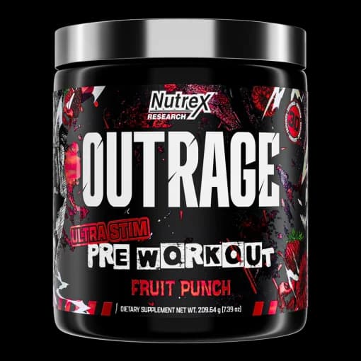 مکمل قبل از تمرین اوت ریج ناترکس NUTREX OUTRAGE ULTRA STIM — تصویر ۲