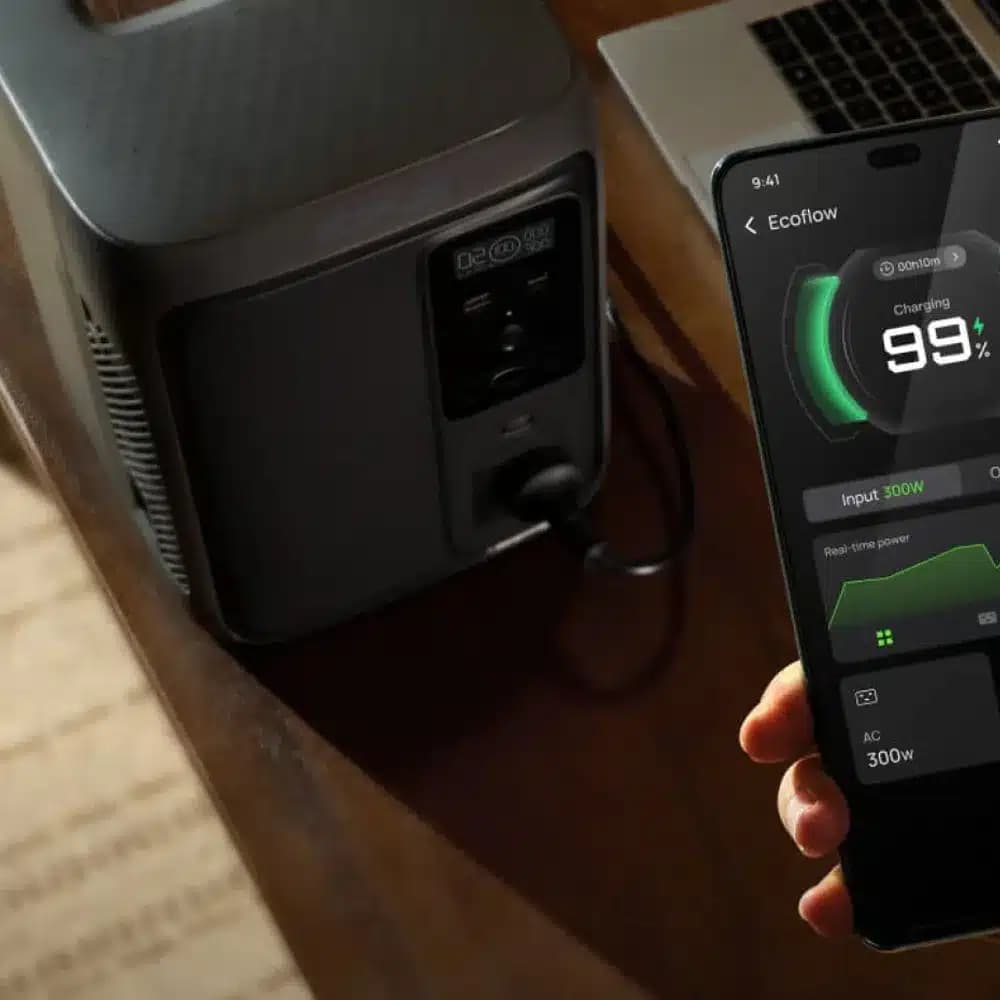 پاور استیشن اکوفلو مدل EcoFlow Delta 3 2000 Air ظرفیت ۱۹۲۰ واتساعت توان خروجی ۱۰۰۰ وات — تصویر ۴