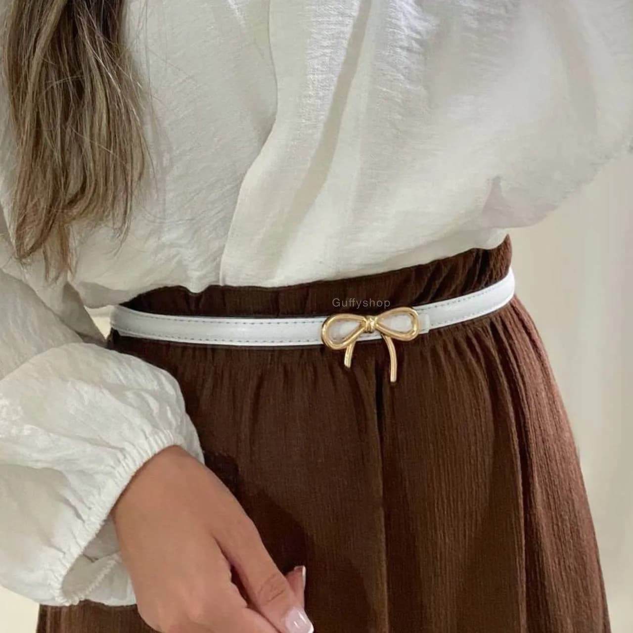 کمربند چرمی پاپیون — تصویر ۳