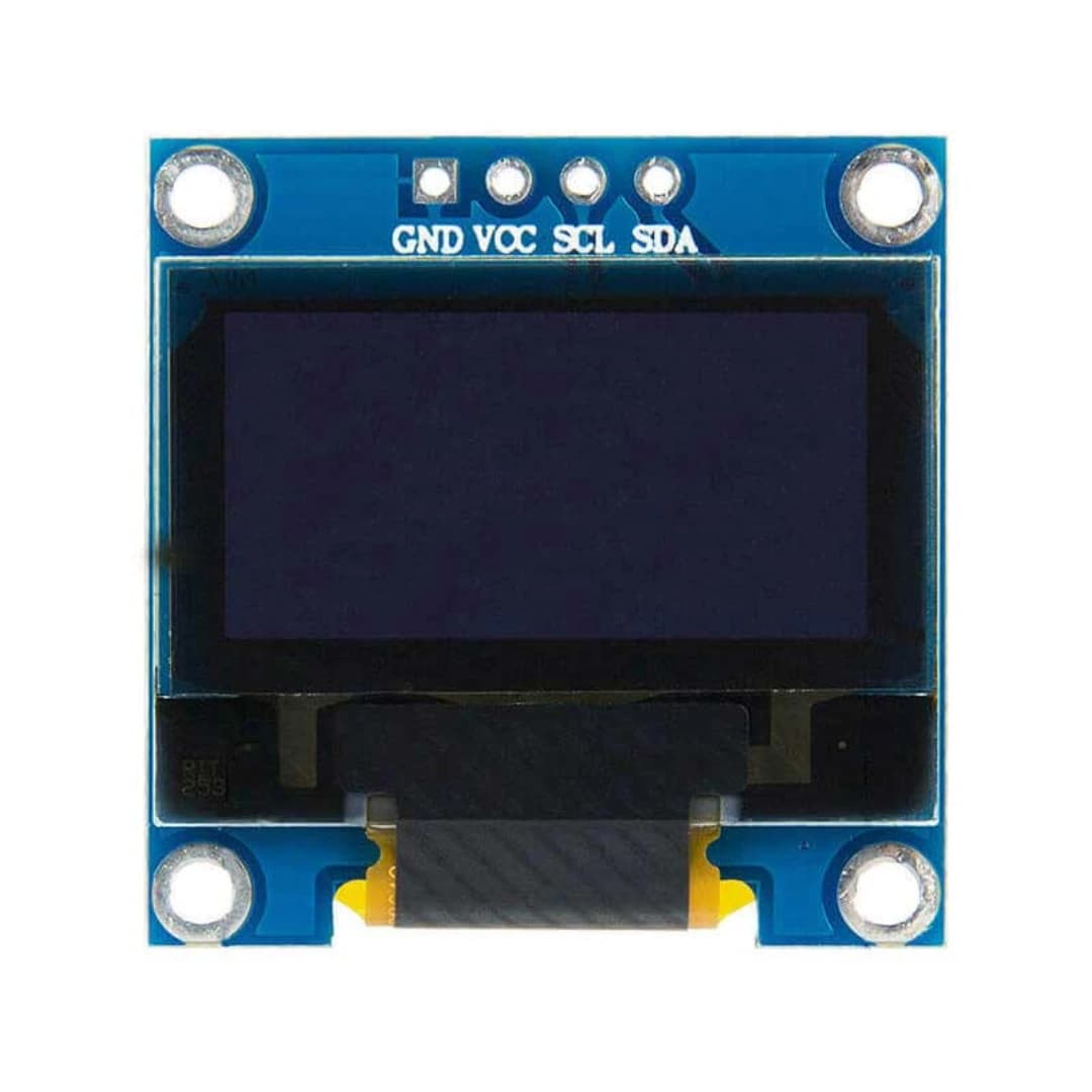 ماژول نمایشگر OLED 0.96 اینچ با رابط I2C آبی و زرد