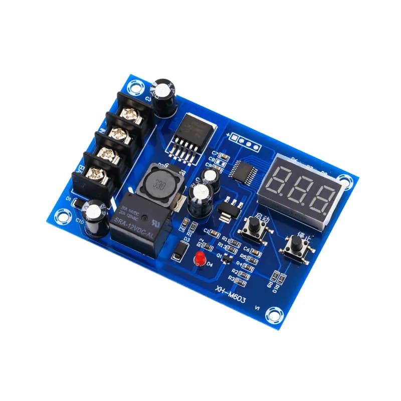 ماژول کنترل شارژ باتری 12 الی 24 ولت دیجیتال مدل XH-M603 — تصویر ۲