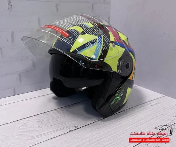 کلاه کاسکت DA1 بدون فک کد 403 — تصویر ۷