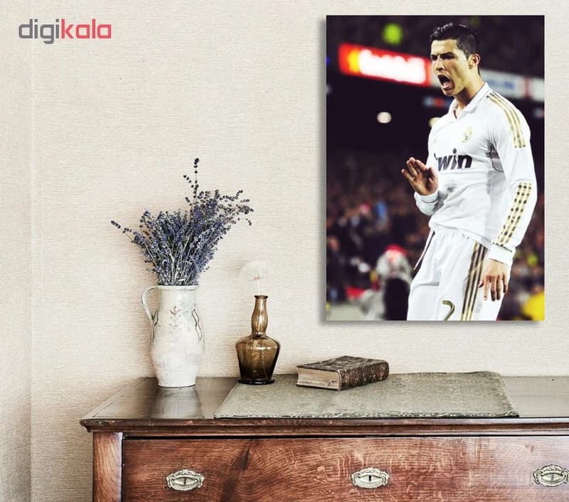 تابلو شاسی گالری استاربوی طرح کریستیانو رونالدو مدل Football 2 — تصویر ۳