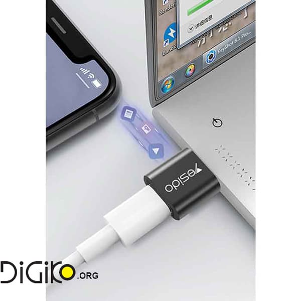 مبدل Type-C به USB OTG یسیدو YESIDO GS09 — تصویر ۴