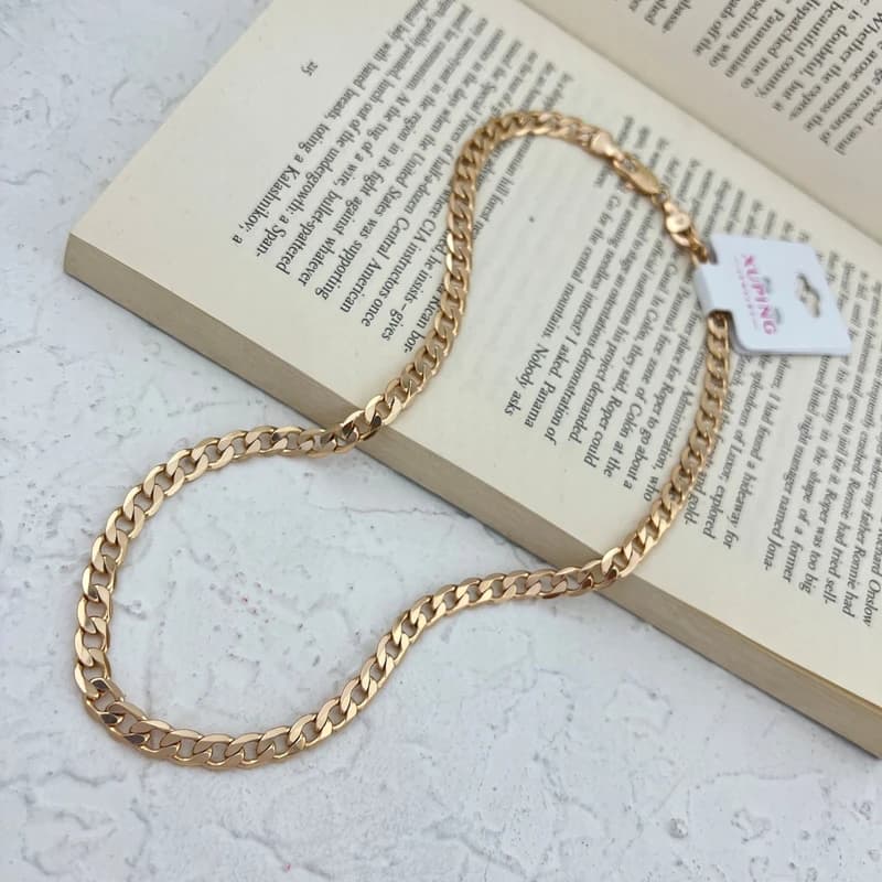 گردنبند زنانه ژوپینگ مدل کارتی کد N4655 — تصویر ۳