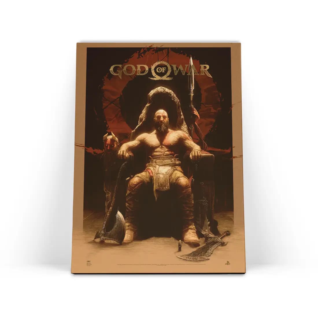 تابلو شاسی خدای جنگ طرح 20 God of War
